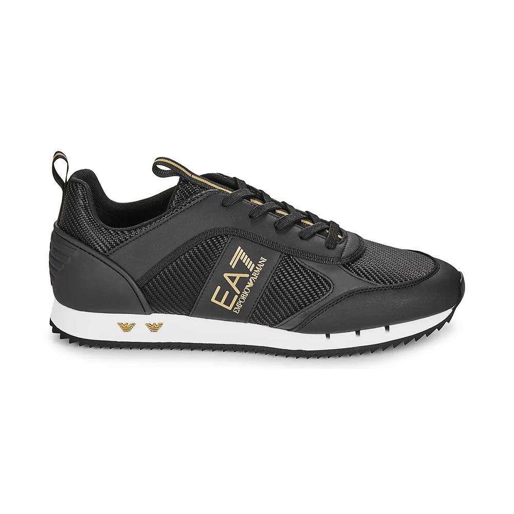 ea7 scarpe ea7. nero/oro