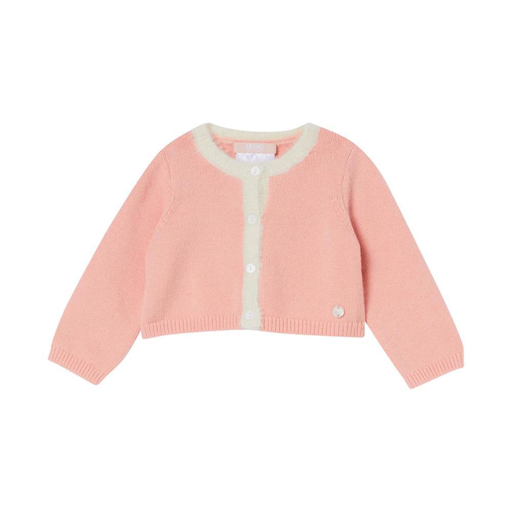 liu jo cardigan liu jo. rosa/bianco - foto 1