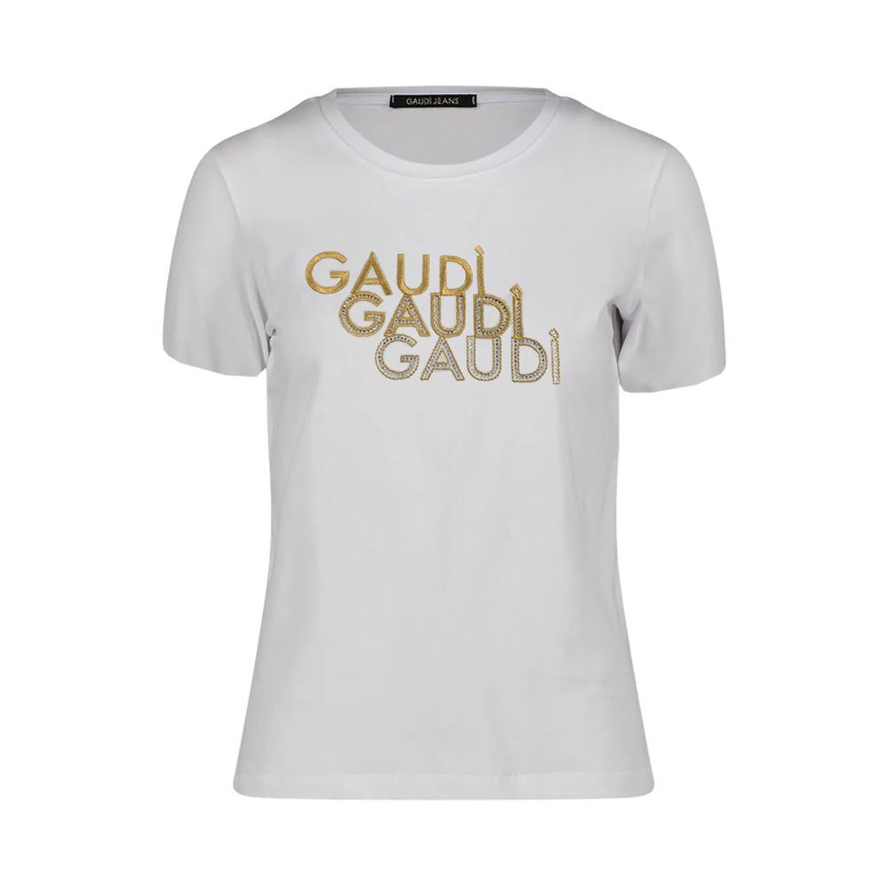 gaudi t-shirt gaudi. bianco - foto 1