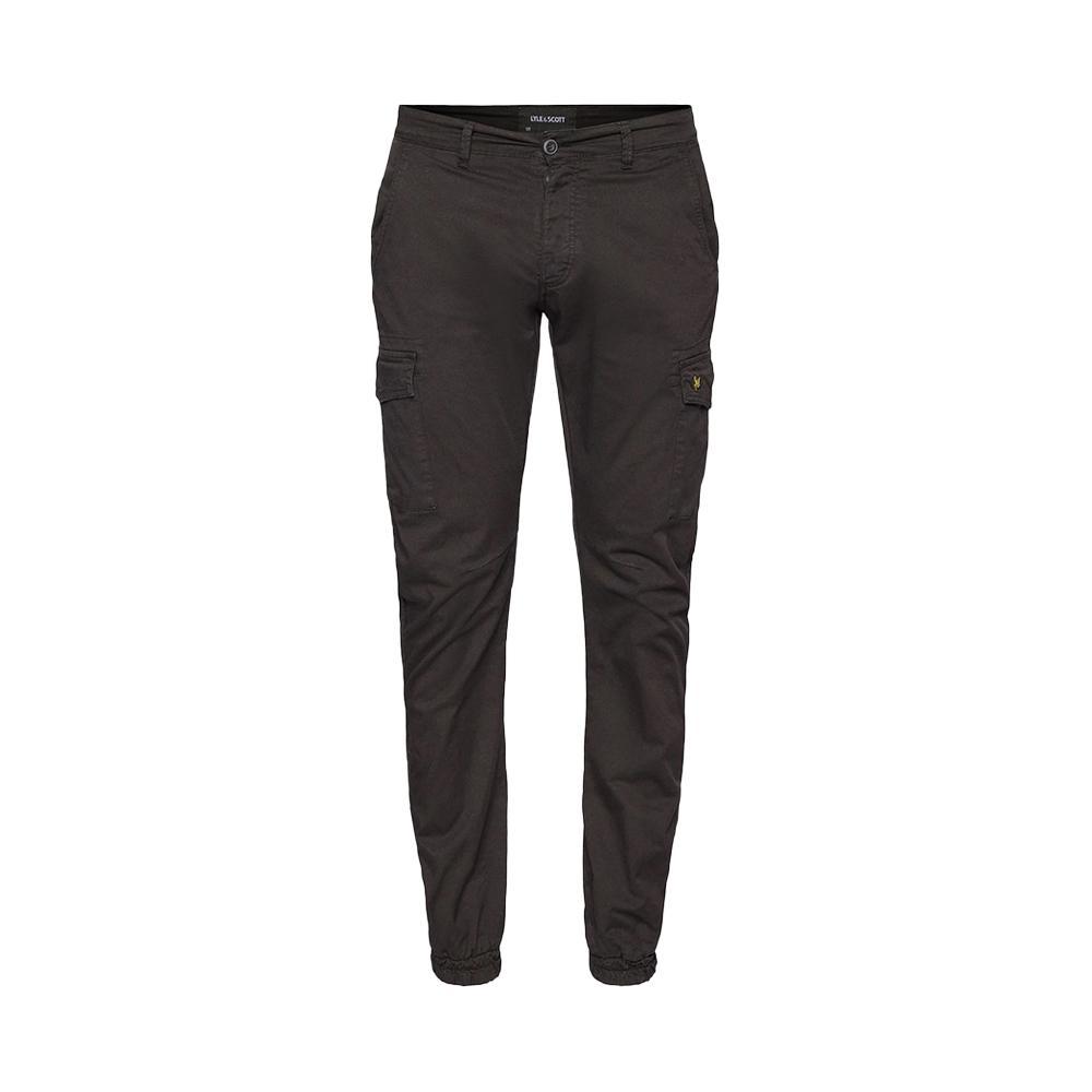 lyle&scott pantalone lyle & scott. nero - foto 1