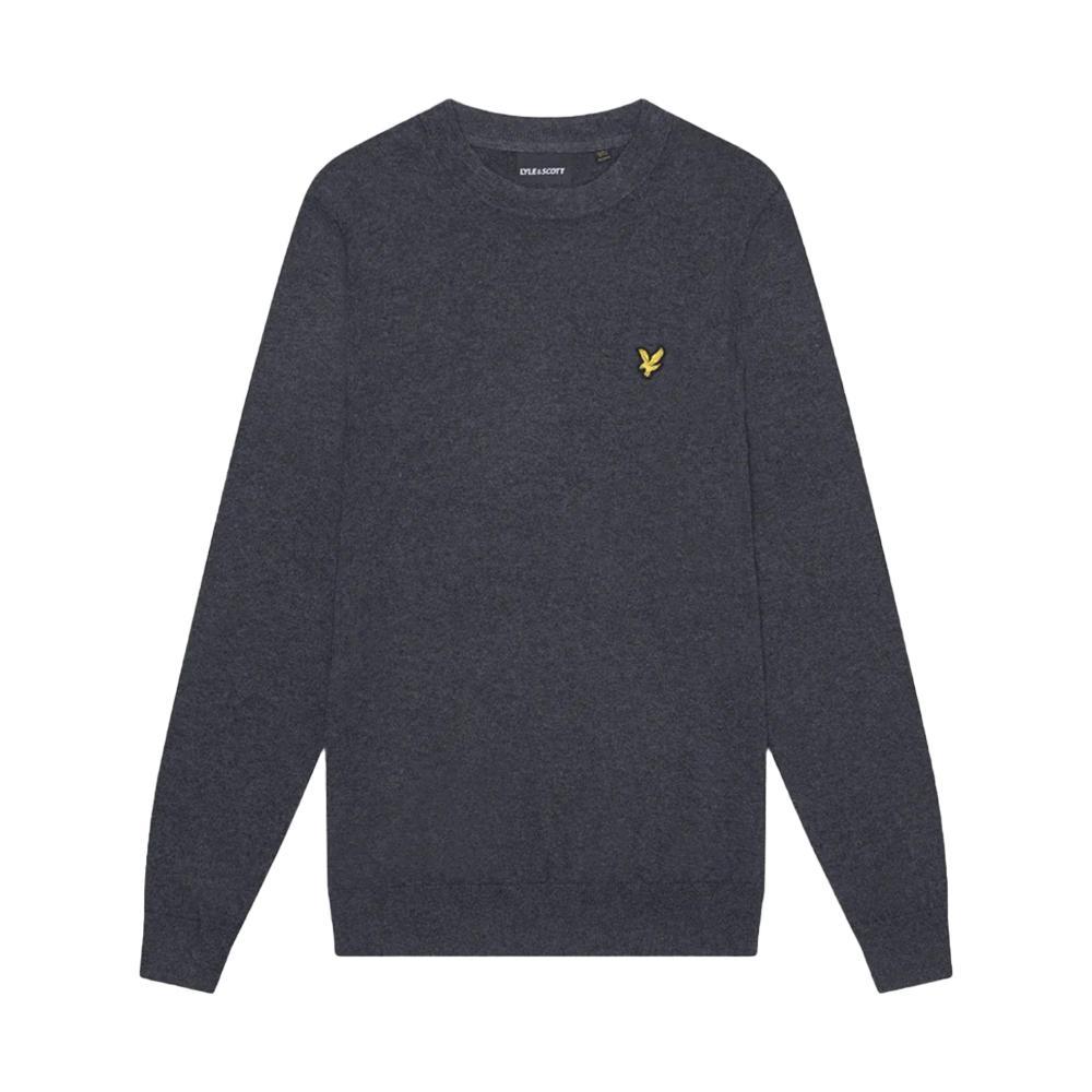 lyle&scott maglia lyle & scott. grigio scuro - foto 1