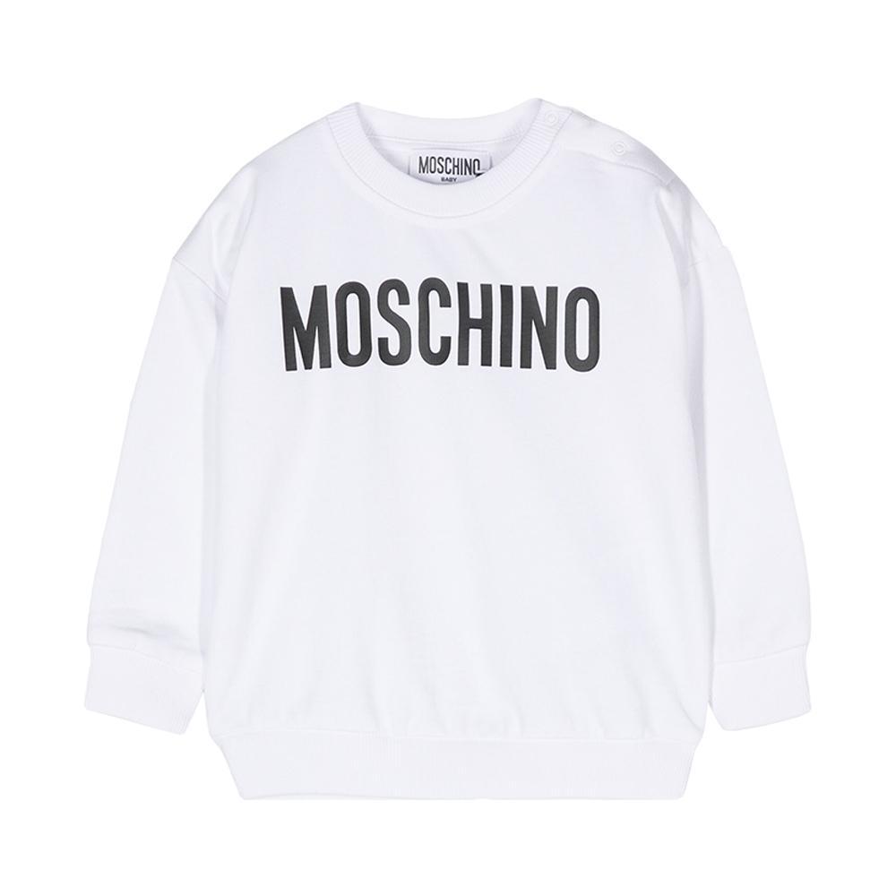 moschino felpa moschino. bianco - foto 1