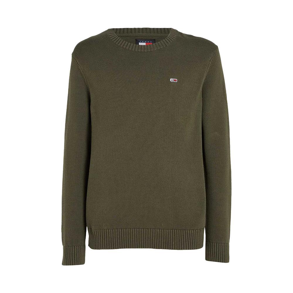 tommy hilfiger maglia tommy hilfiger. militare - foto 1